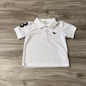 White Polo Shirt for Kids